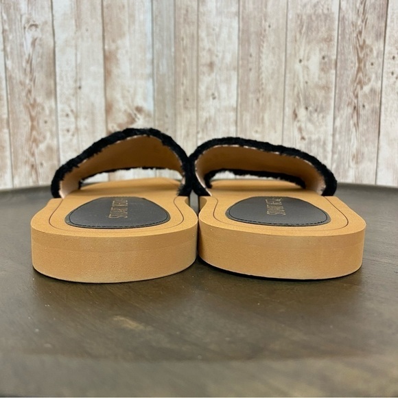 Stuart Weiztman Cammy Shearling Strap Slide Sandal Size 9.5 Women - Picture 7 of 12